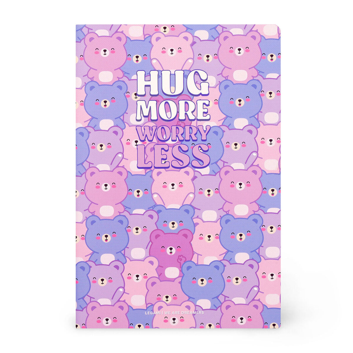 Cuaderno A5 con tapa ilustrada – Oso Teddy Les Trouvailles de Tolède