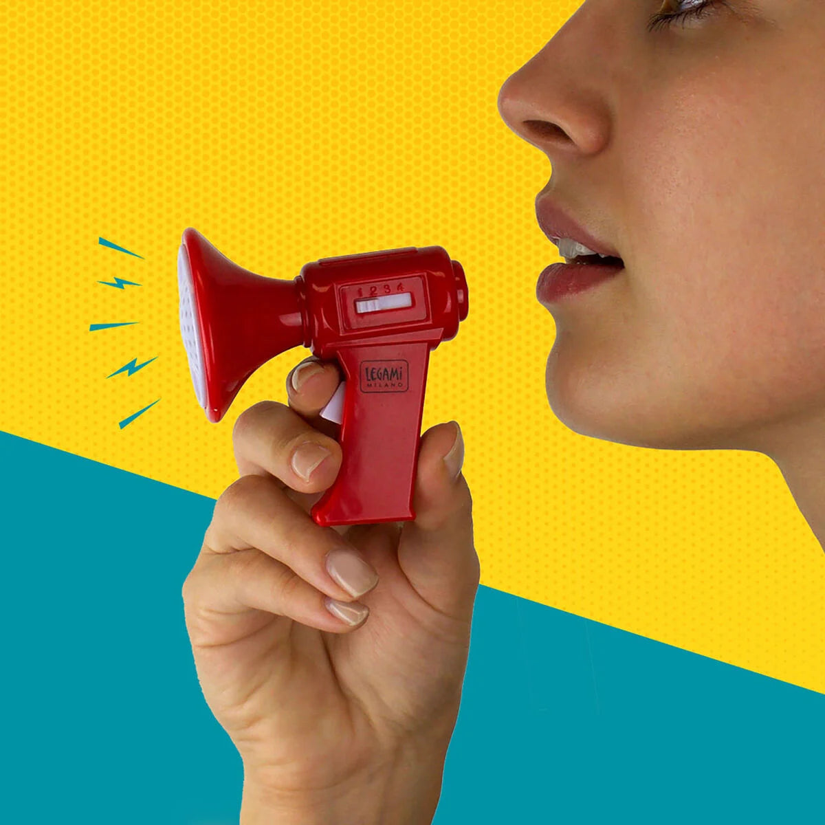 Mini megáfono cambiador de voz – Legami Milano Les Trouvailles de Tolède