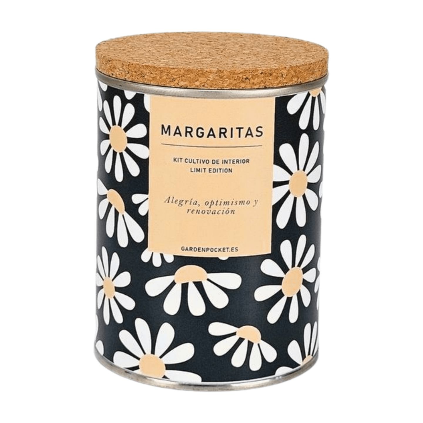 Macetas en Lata – Margaritas, Perejil y Albahaca Les Trouvailles de Tolède