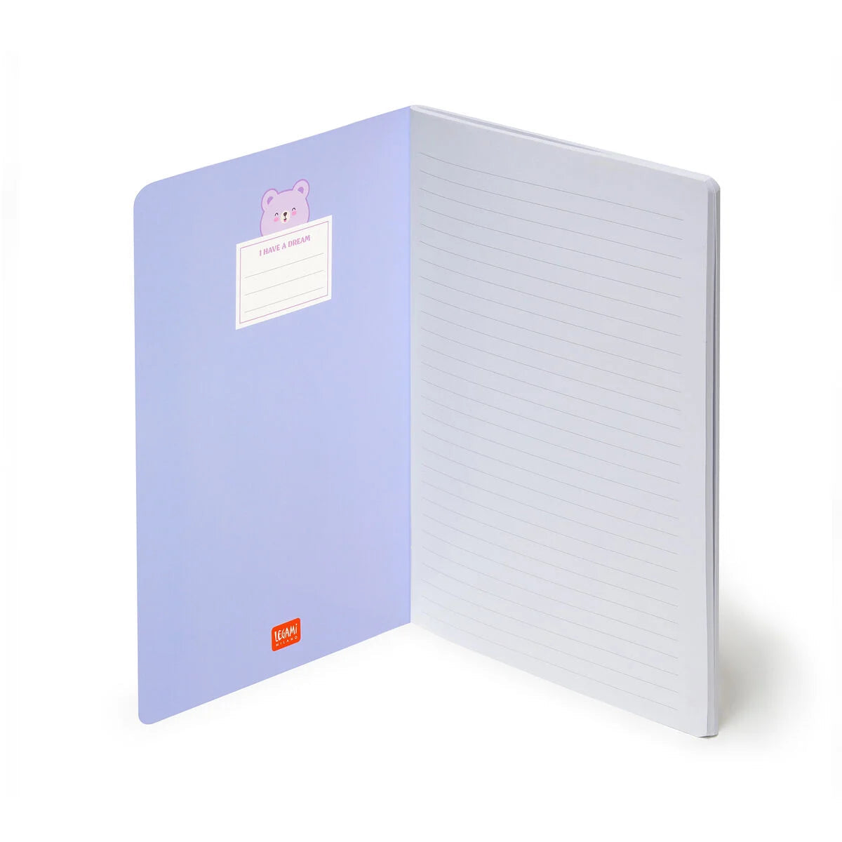 Cuaderno A5 con tapa ilustrada – Oso Teddy Les Trouvailles de Tolède