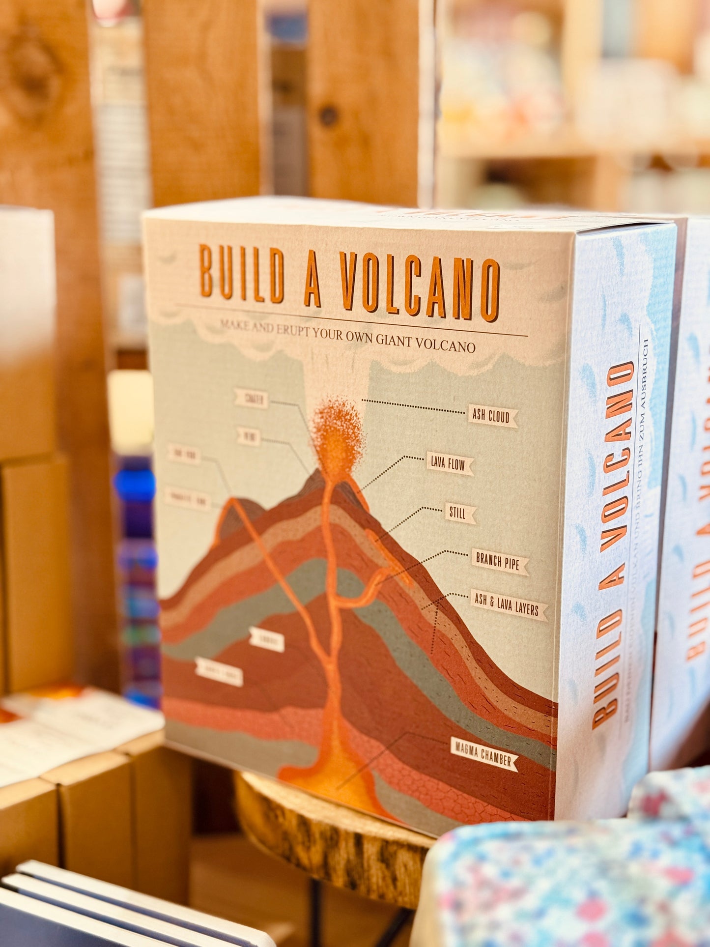 Kit Científico Construye tu Propio Volcán Les Trouvailles de Tolède