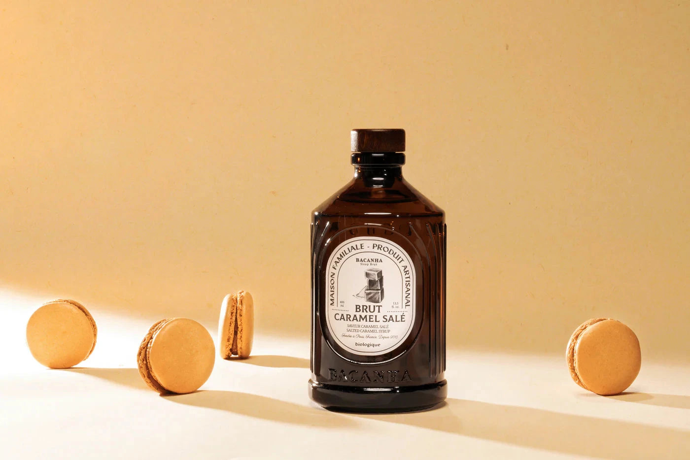 Sirope de Caramelo Salado Ecológico – 400 ml Les Trouvailles de Tolède