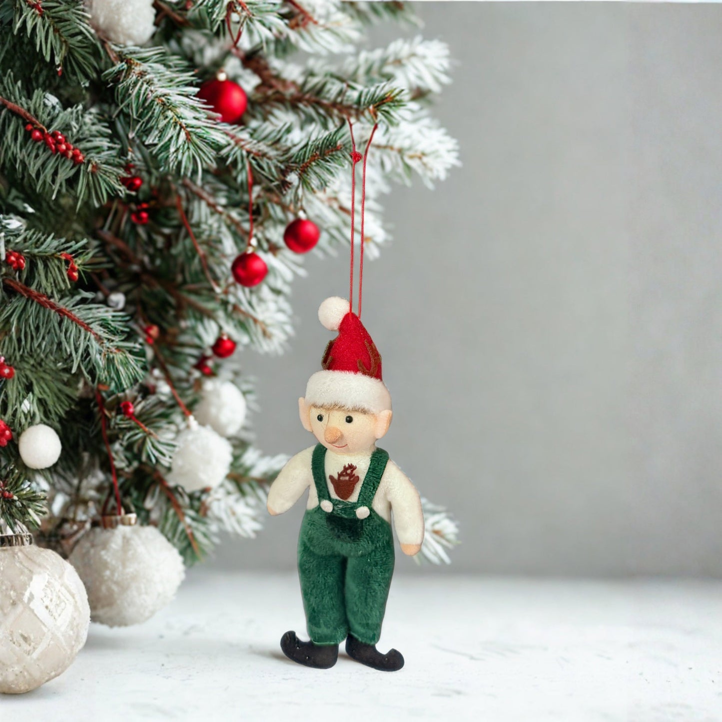 Adorno de Navidad – Duende navideño colgante Les Trouvailles de Tolède