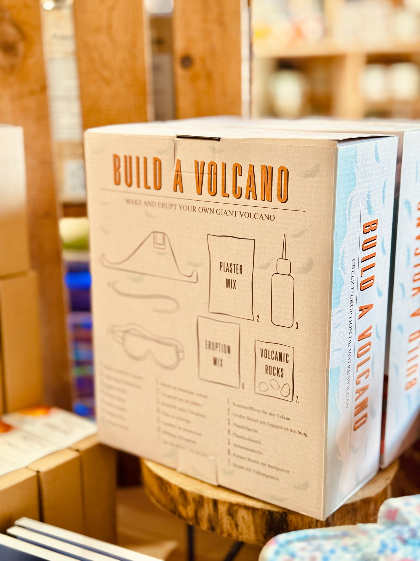 Kit Científico Construye tu Propio Volcán Les Trouvailles de Tolède