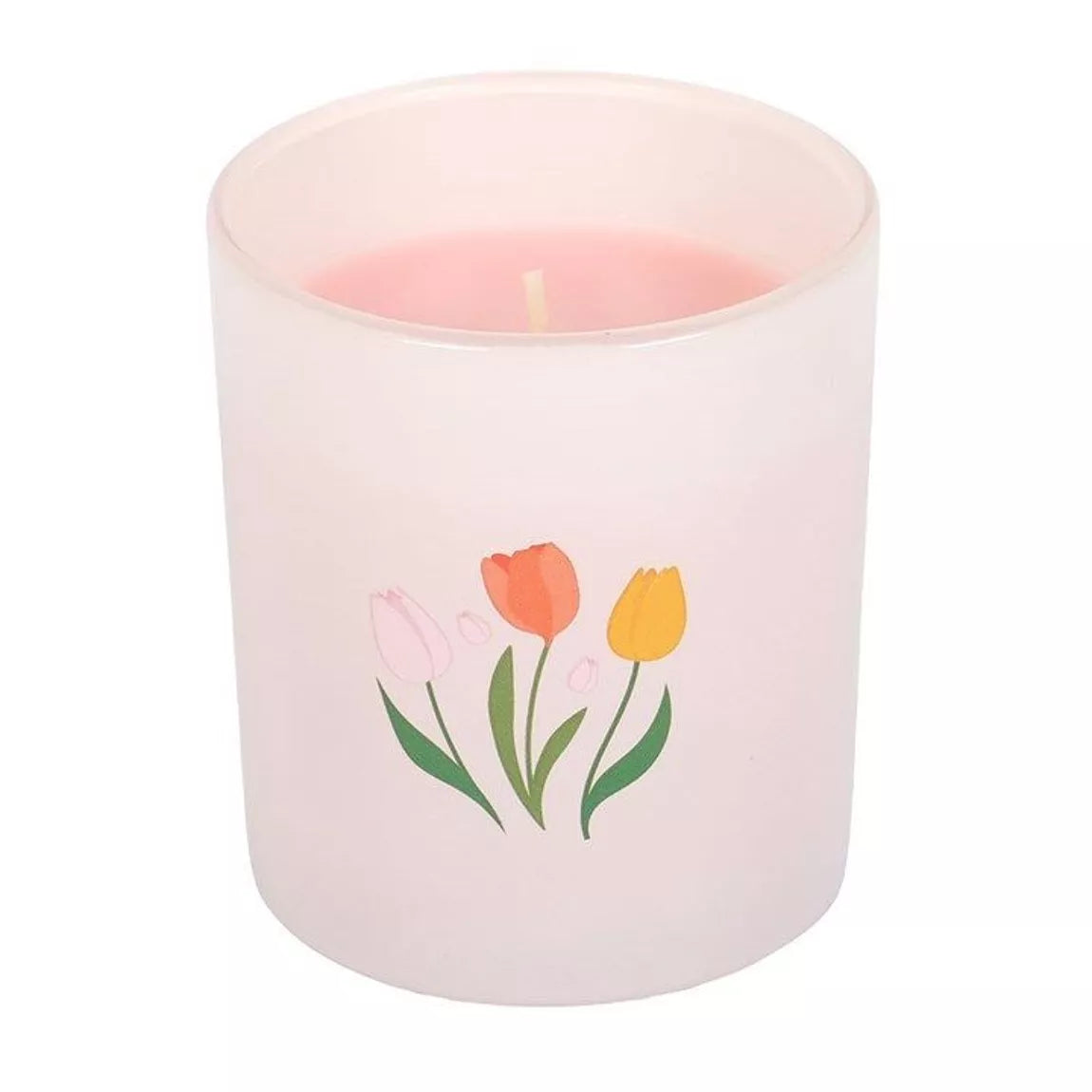 Vela tulipanes ‘’si las mamás fueran flores’’ – vela regalo mamá Les Trouvailles de Tolède