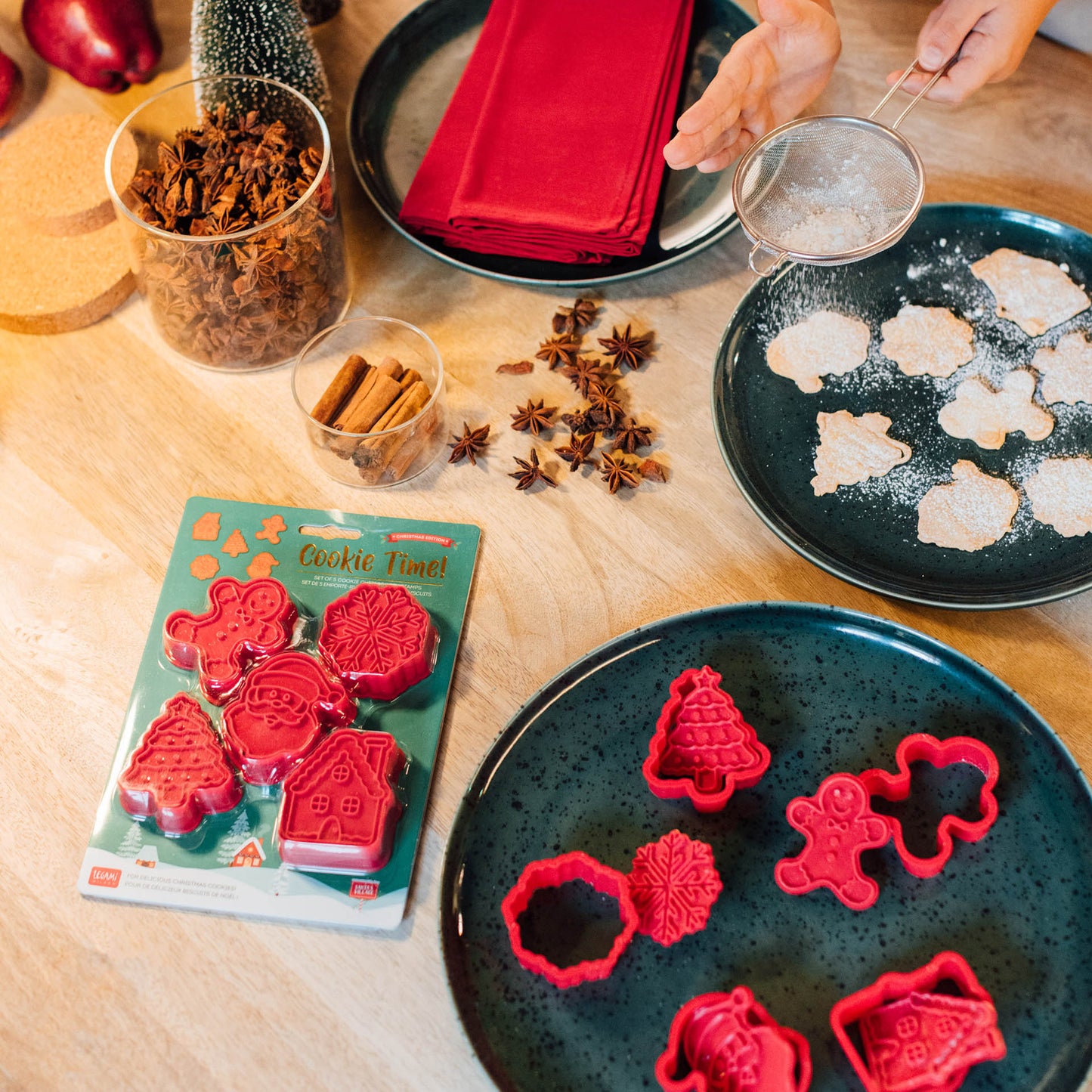 Set de 5 moldes para galletas Les Trouvailles de Tolède