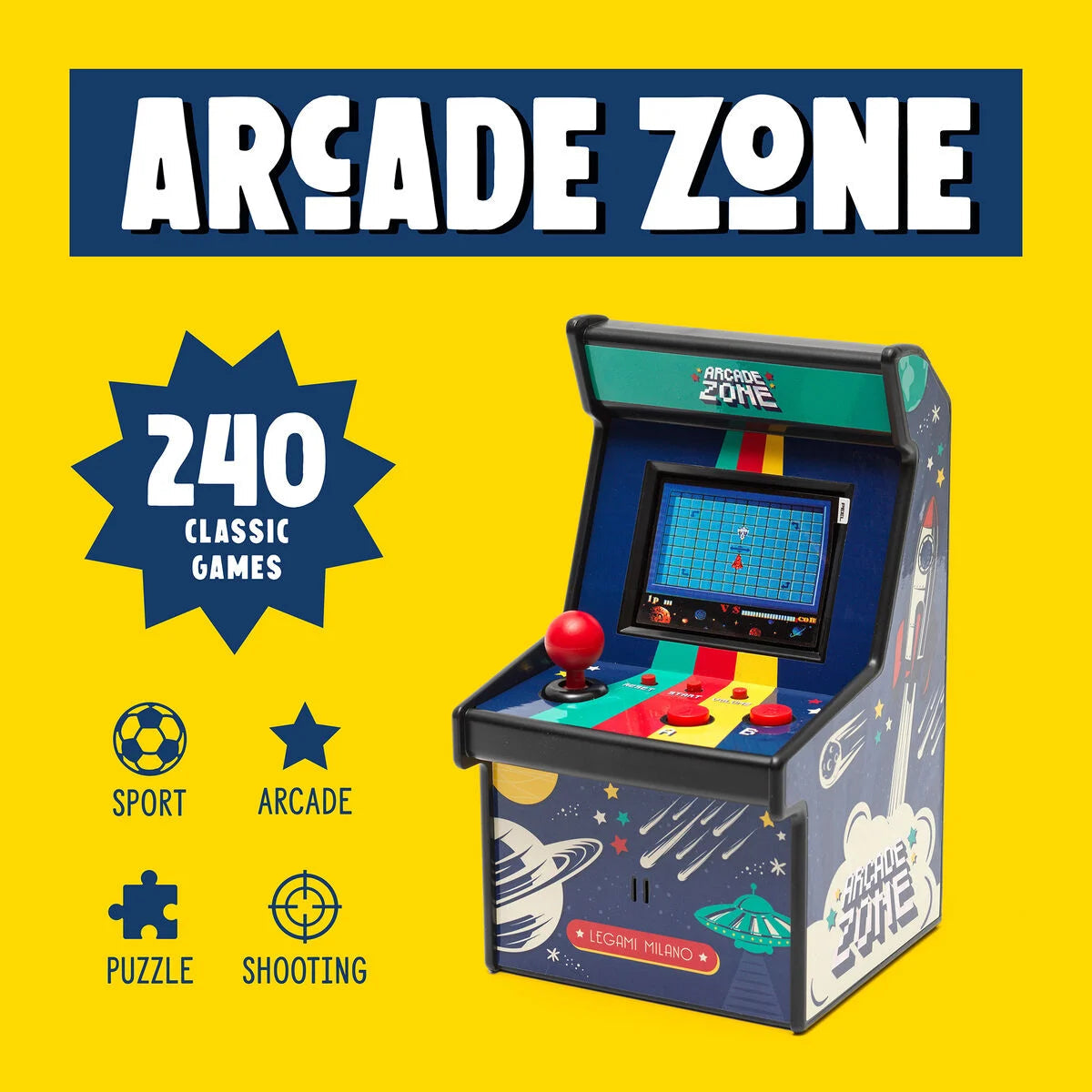 Mini Arcade Game – Arcade Zone – Legami Milano Les Trouvailles de Tolède