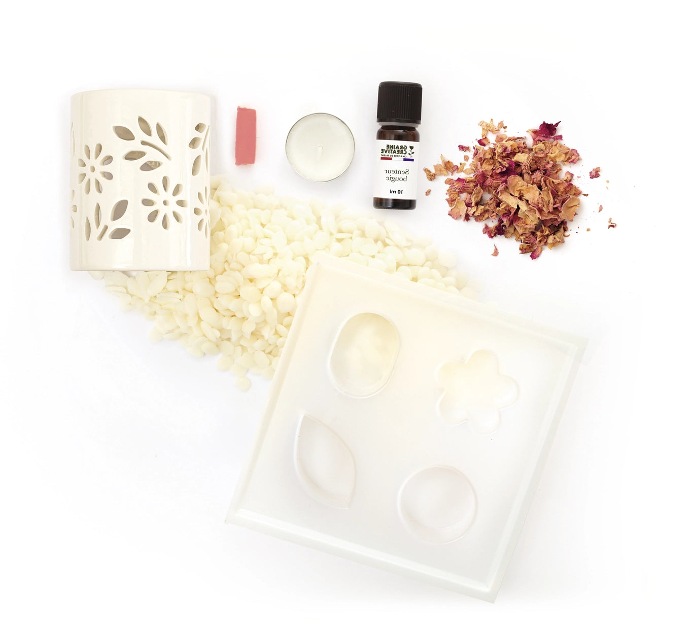 Kit DIY Fundentes de Cera con Flore Les Trouvailles de Tolède