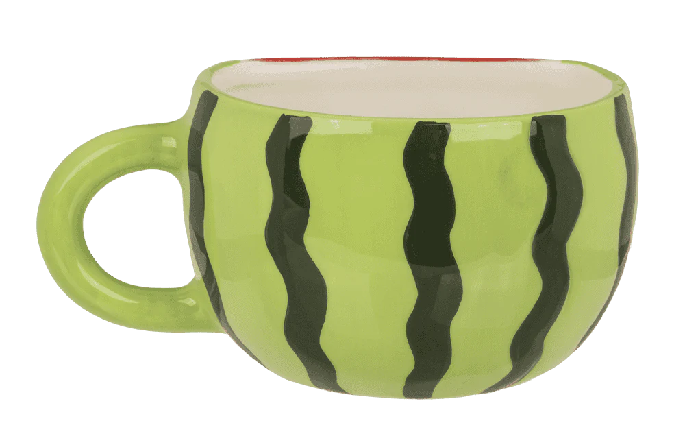 Taza de Dolomita con Forma de Sandía Kawaii (370ml) Les Trouvailles de Tolède