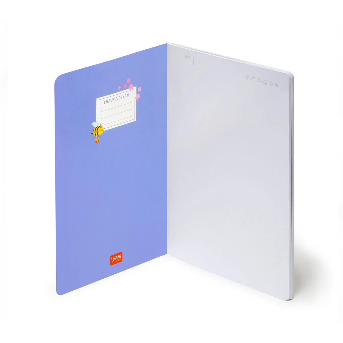 Cuaderno “Bee” con tapa ilustrada – Legami Milano Les Trouvailles de Tolède