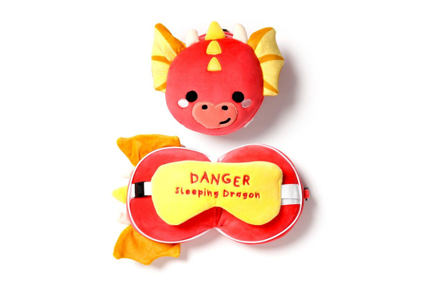 Oreiller de voyage avec masque – Dragon