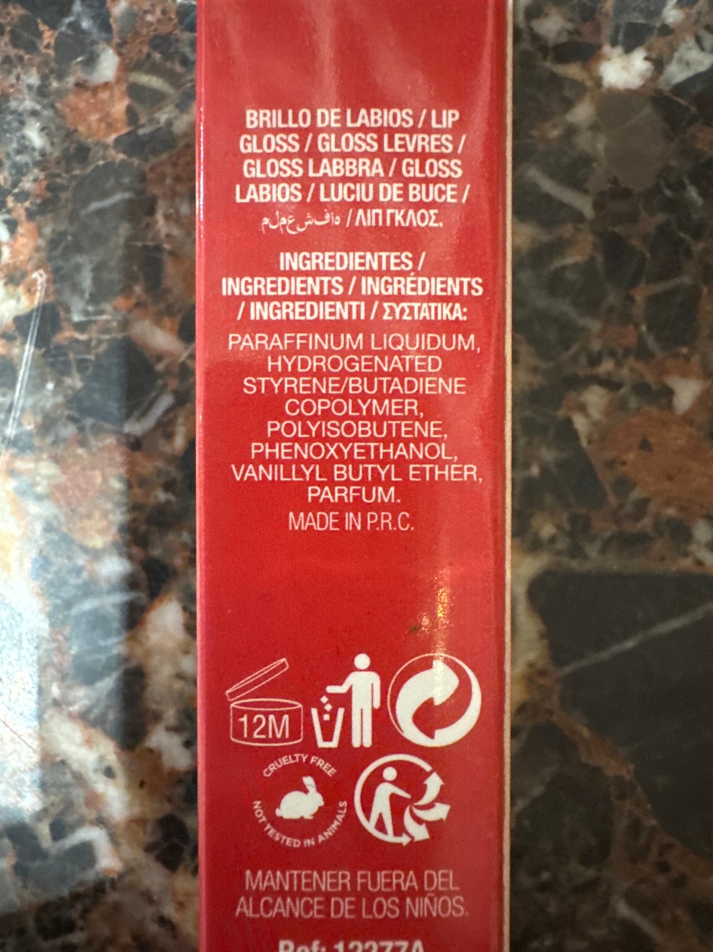 Kiss Red Hot · Lip Gloss Repulpante Les Trouvailles de Tolède