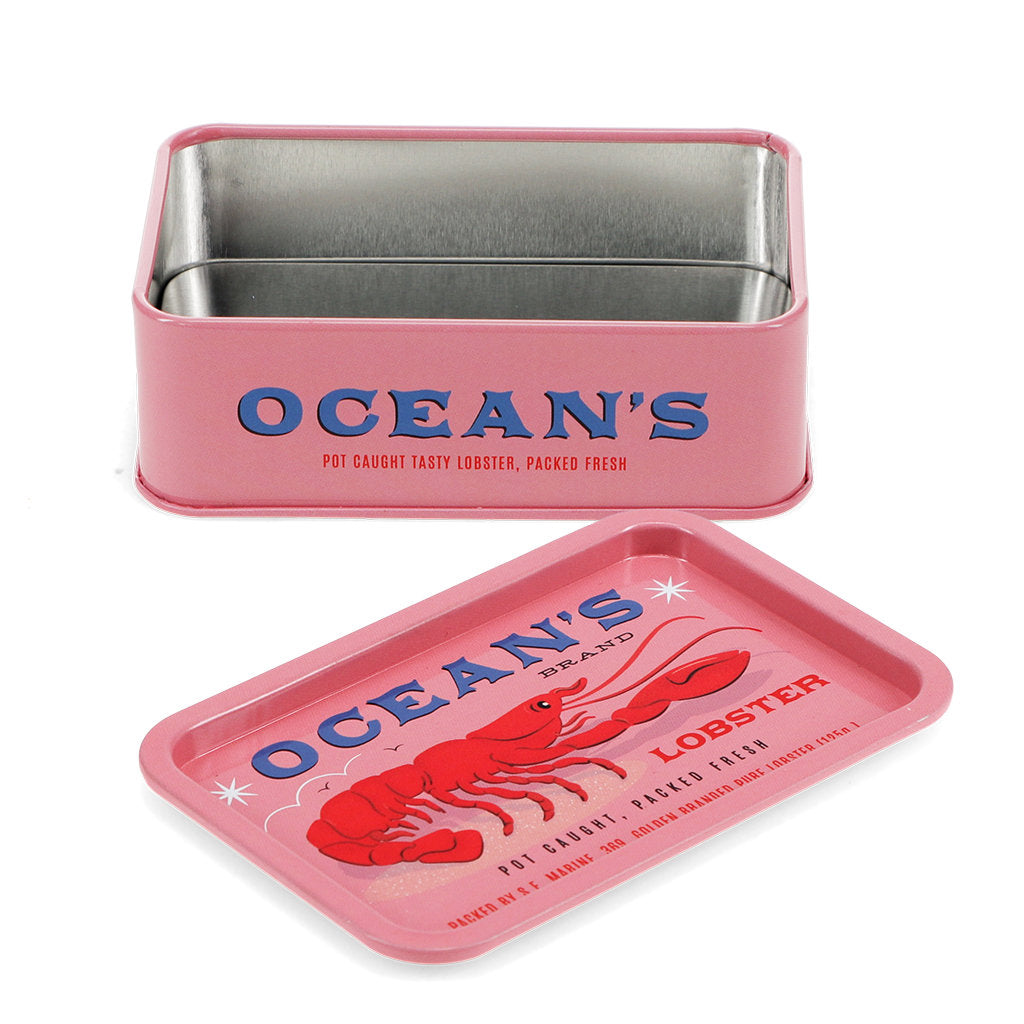 Caja metálica mini Lobster Les Trouvailles de Tolède