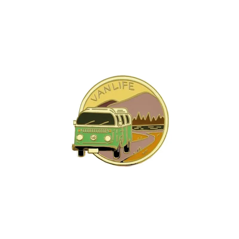 Pin Van Life Vintage | Broche Viajero Les Trouvailles de Tolède