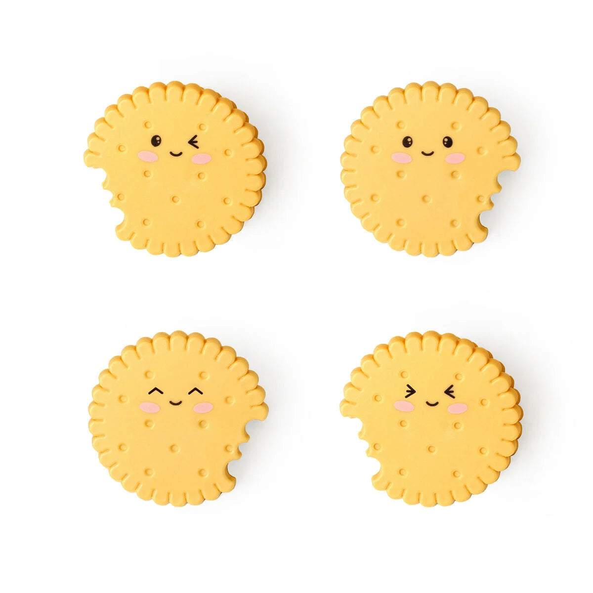 Set de 4 pinzas para bolsas – Cookie – Legami Milano Les Trouvailles de Tolède