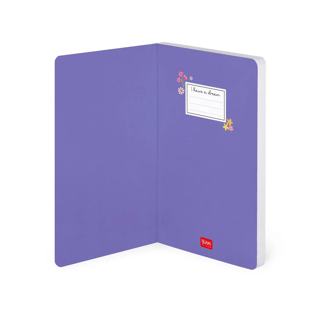 Cuaderno “Flowers” con tapa ilustrada – Legami Milano Les Trouvailles de Tolède
