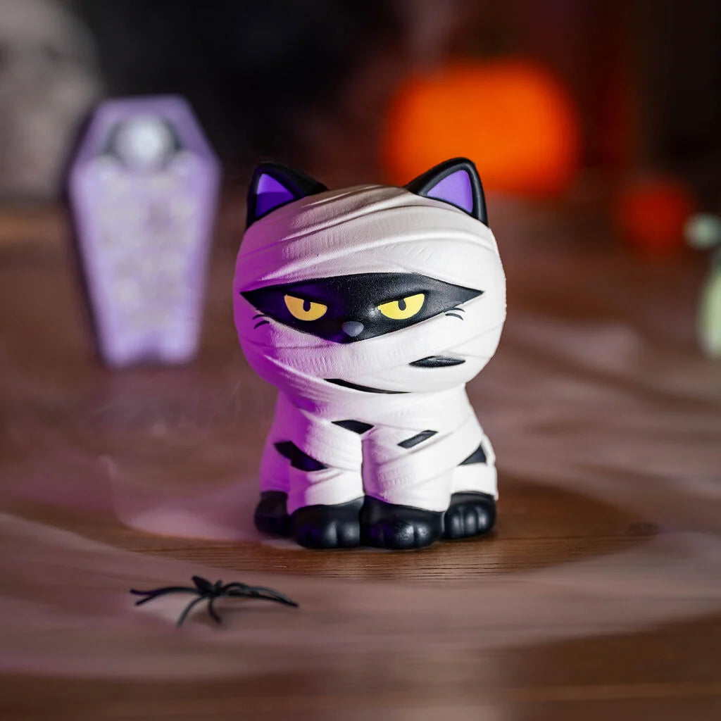 Juguete Antiestrés Gato Momia Halloween Les Trouvailles de Tolède
