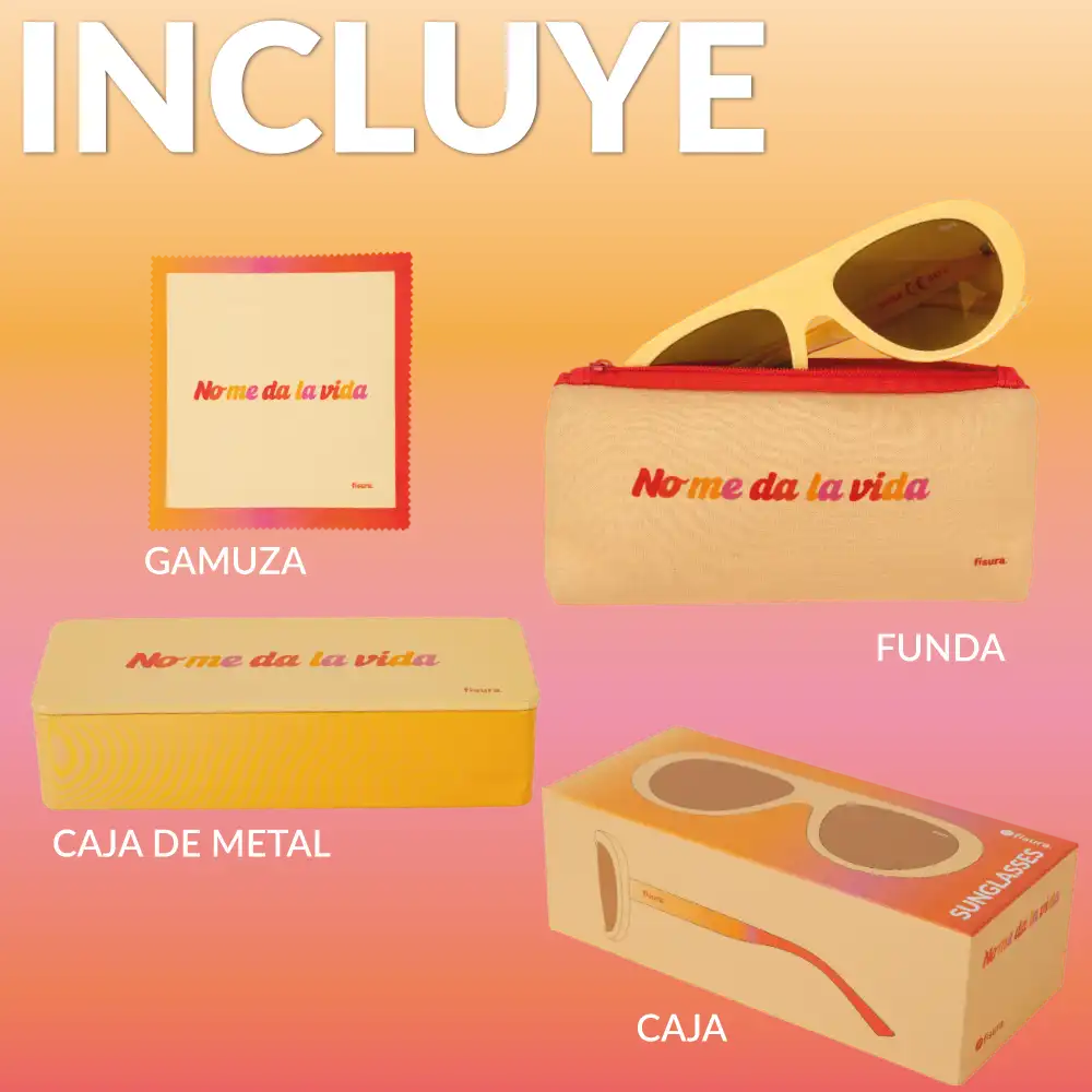 Gafas de sol No me da la vida Les Trouvailles de Tolède