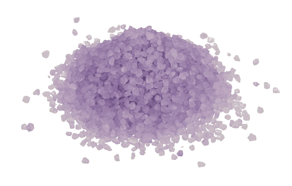 Sales de baño perfumadas Lavanda Les Trouvailles de Tolède