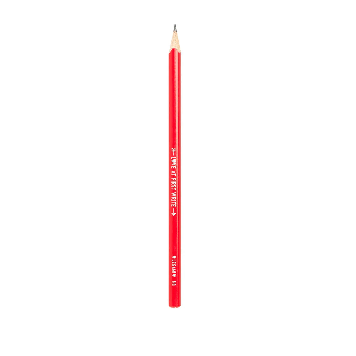 Lápiz con forma de corazón – “Love at First Write” – Legami Milano Les Trouvailles de Tolède