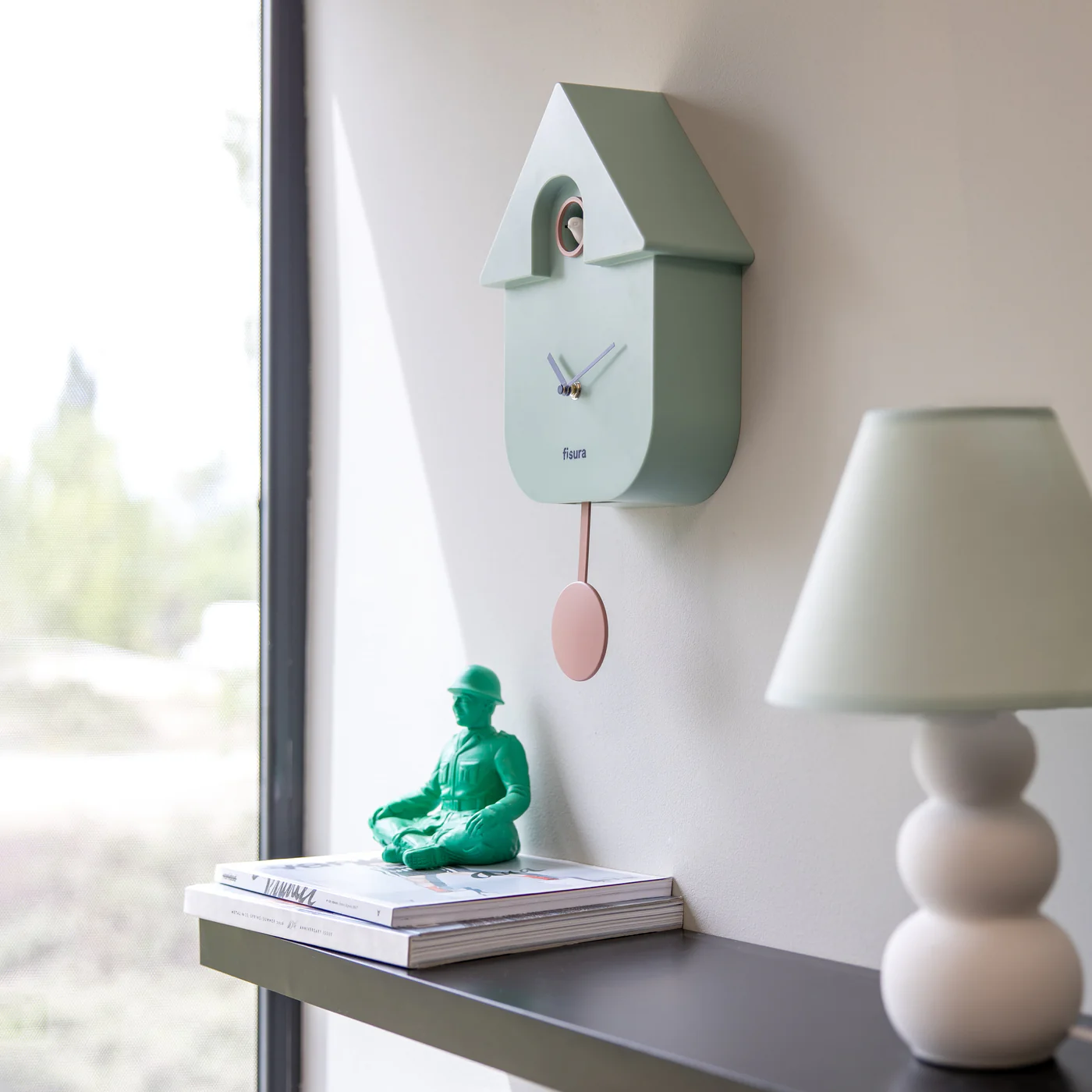 Reloj Cuco Casita - Menta Les Trouvailles de Tolède