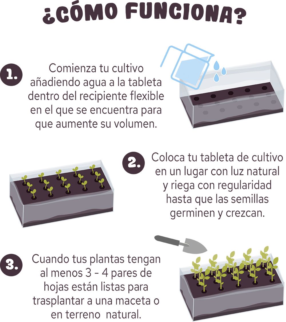 Tabletas de Cultivo – Palomitas Les Trouvailles de Tolède