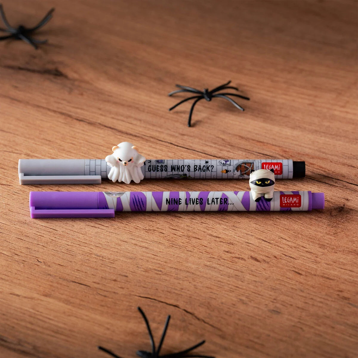 Set de 2 Bolígrafos de Gel Halloween 🎃✒️ Legami