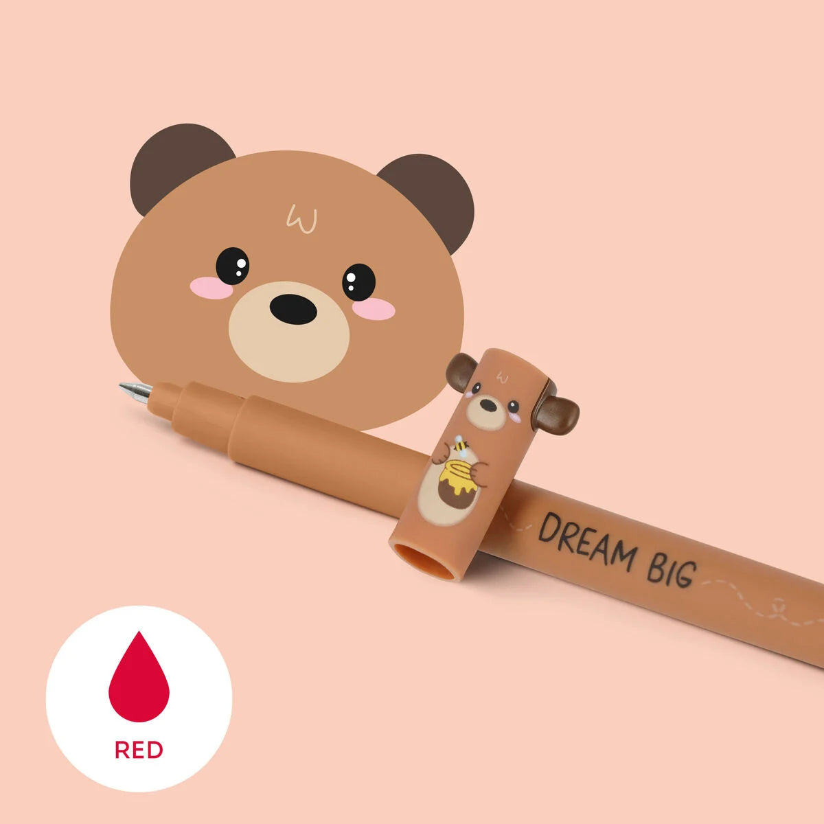 Bolígrafo Borrable “Dream Big” – Osito Teddy Les Trouvailles de Tolède