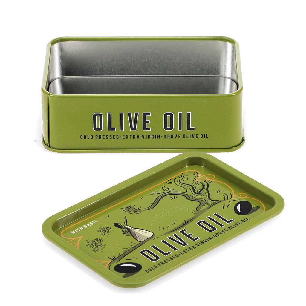 Caja metálica mini Olive Oil Les Trouvailles de Tolède