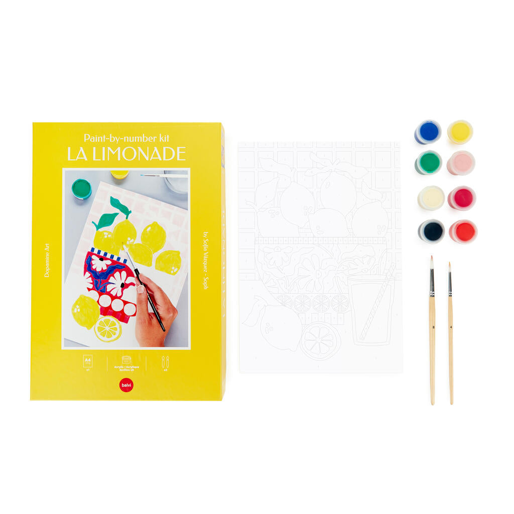 Kit de pintura por números – La Limonade