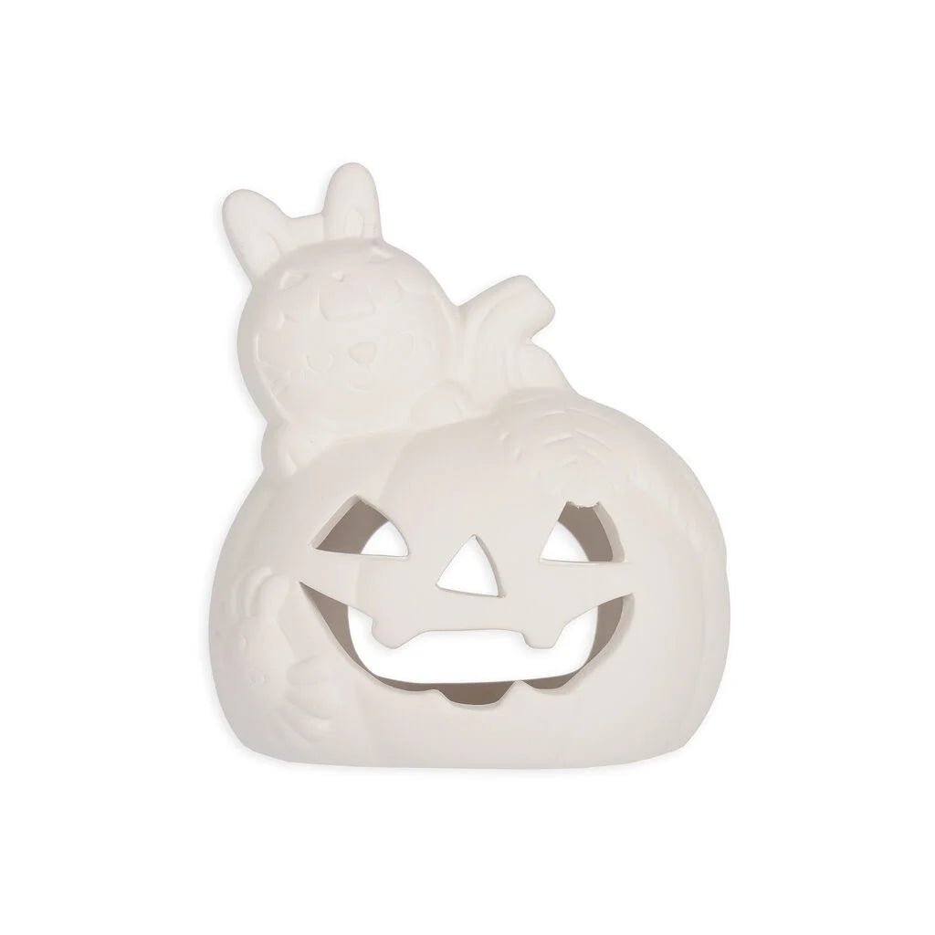 Kit Portavelas de Cerámica Halloween DIY 🎃 Les Trouvailles de Tolède