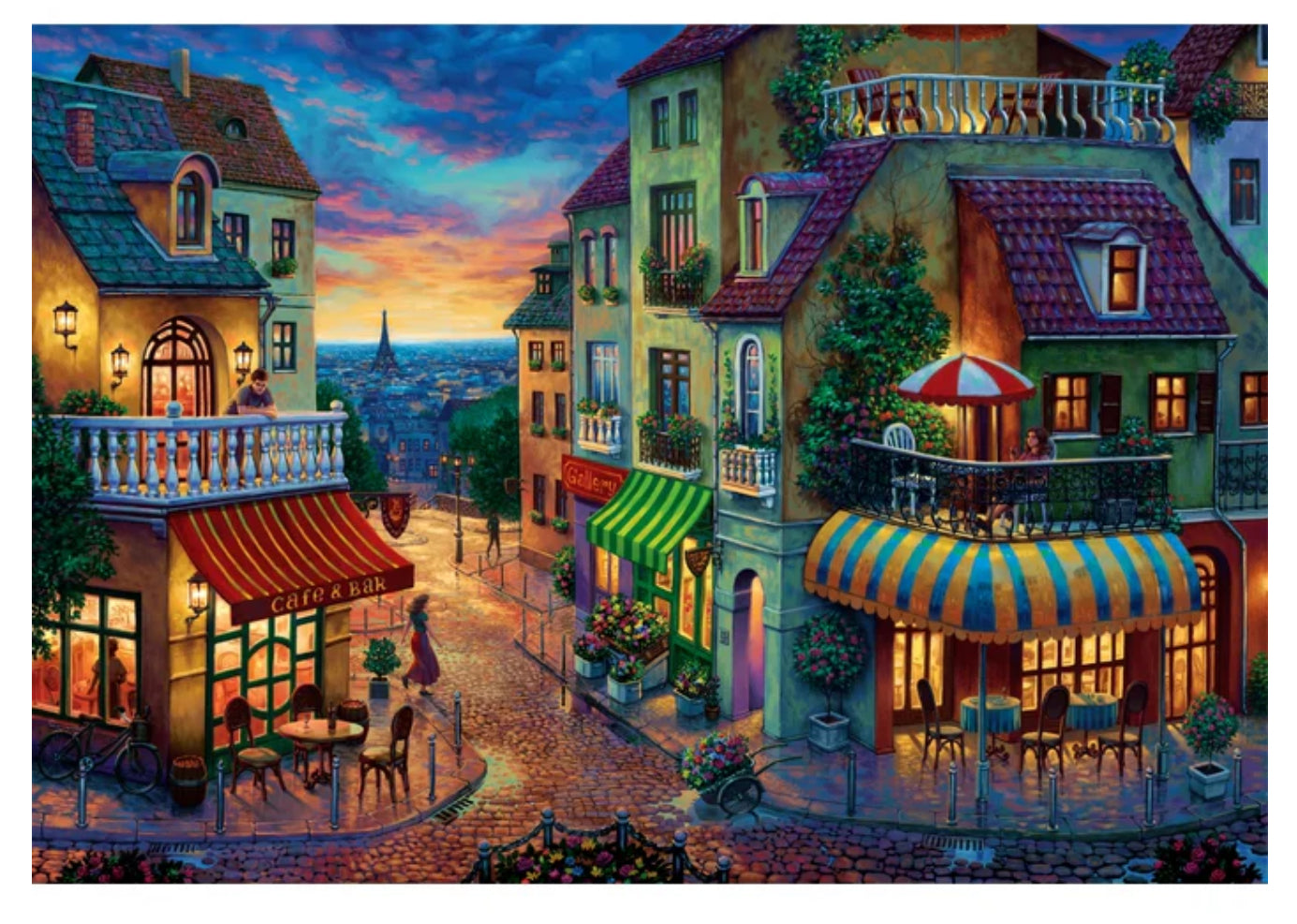 Puzzle 2000 piezas – Paseando por París Les Trouvailles de Tolède