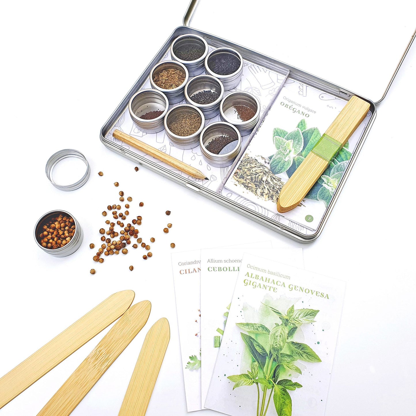 Mi Jardín de los Aromas – Kit de Hierbas Aromáticas Ecológicas Les Trouvailles de Tolède