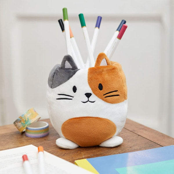 Portalápices Fluffy Kitty Calico Les Trouvailles de Tolède
