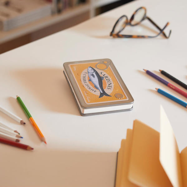 Cuaderno Sardinas – Amarillo Les Trouvailles de Tolède