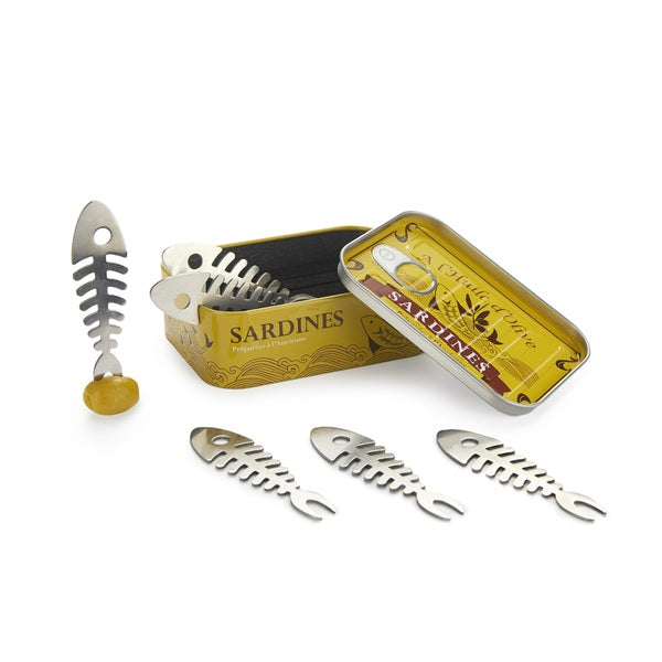 Tenedores para aperitivo “Sardines Party” x6 Les Trouvailles de Tolède