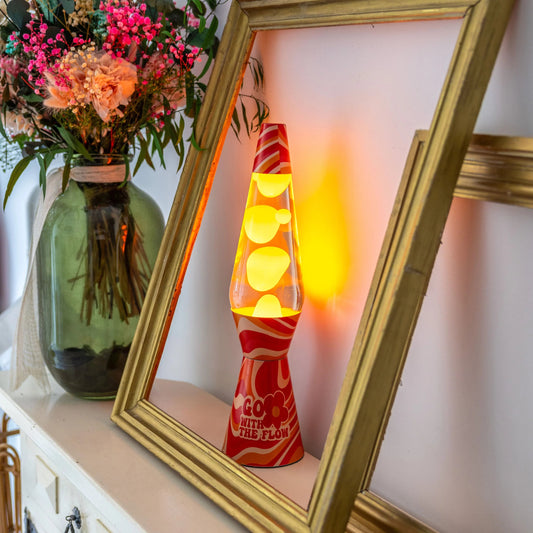 Lámpara de lava Bullet “Go with the flow” Les Trouvailles de Tolède