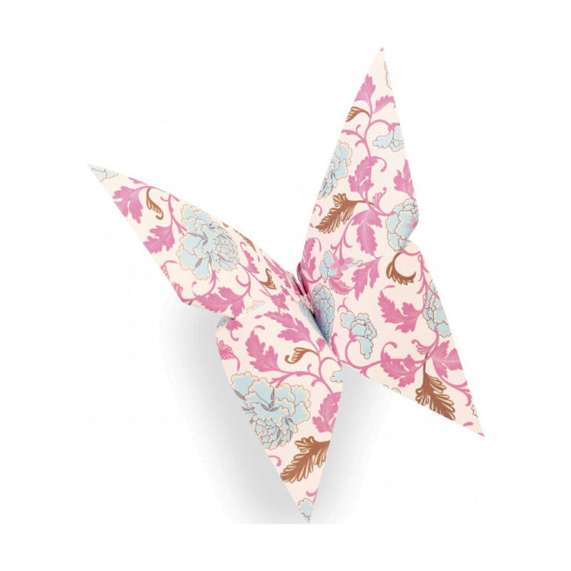 Kit 40 papeles para origami – Estampado Pastel Les Trouvailles de Tolède