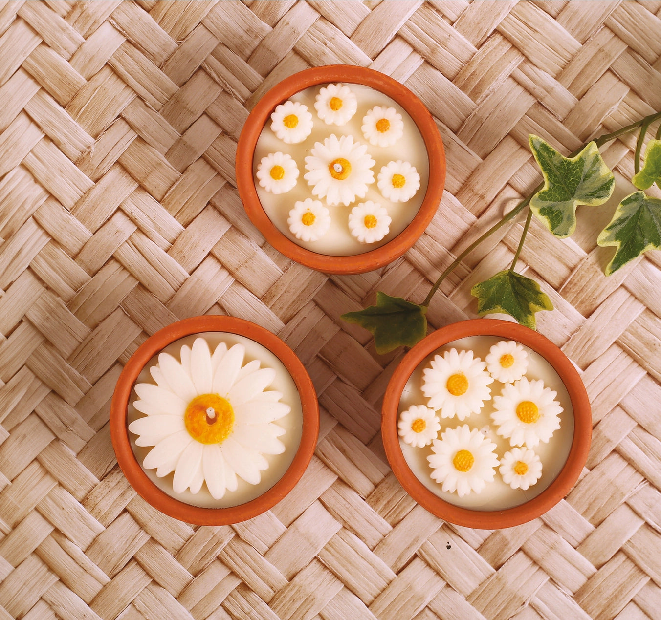 Kit DIY Velas Margaritas Les Trouvailles de Tolède