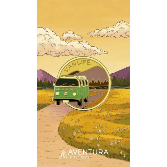 Pin Van Life Vintage | Broche Viajero Les Trouvailles de Tolède