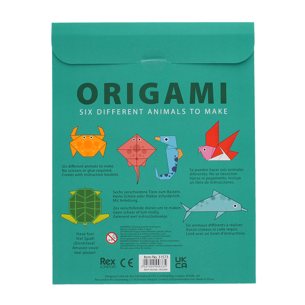 Kit de origami animales Les Trouvailles de Tolède
