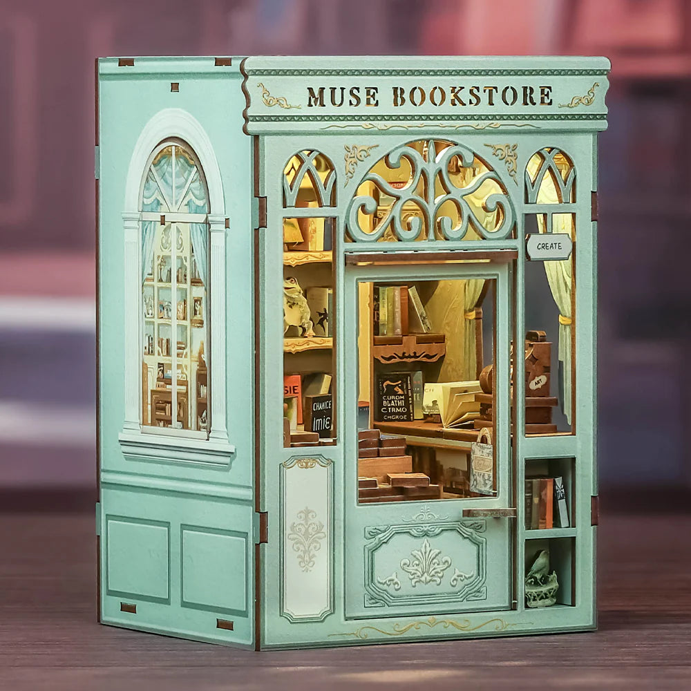 Casa Miniatura DIY “Librería Muse” Les Trouvailles de Tolède