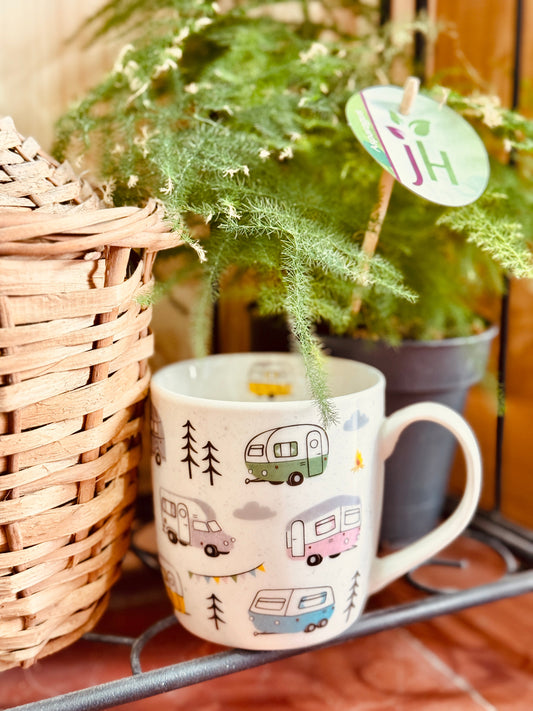 Taza de Porcelana Caravana – 300 ml Les Trouvailles de Tolède