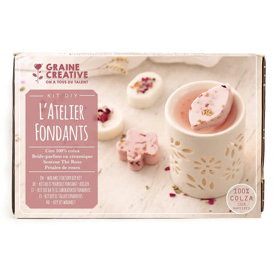 Kit DIY Fundentes de Cera con Flore Les Trouvailles de Tolède