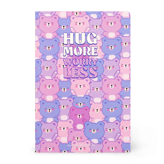 Cuaderno A5 con tapa ilustrada – Oso Teddy Les Trouvailles de Tolède