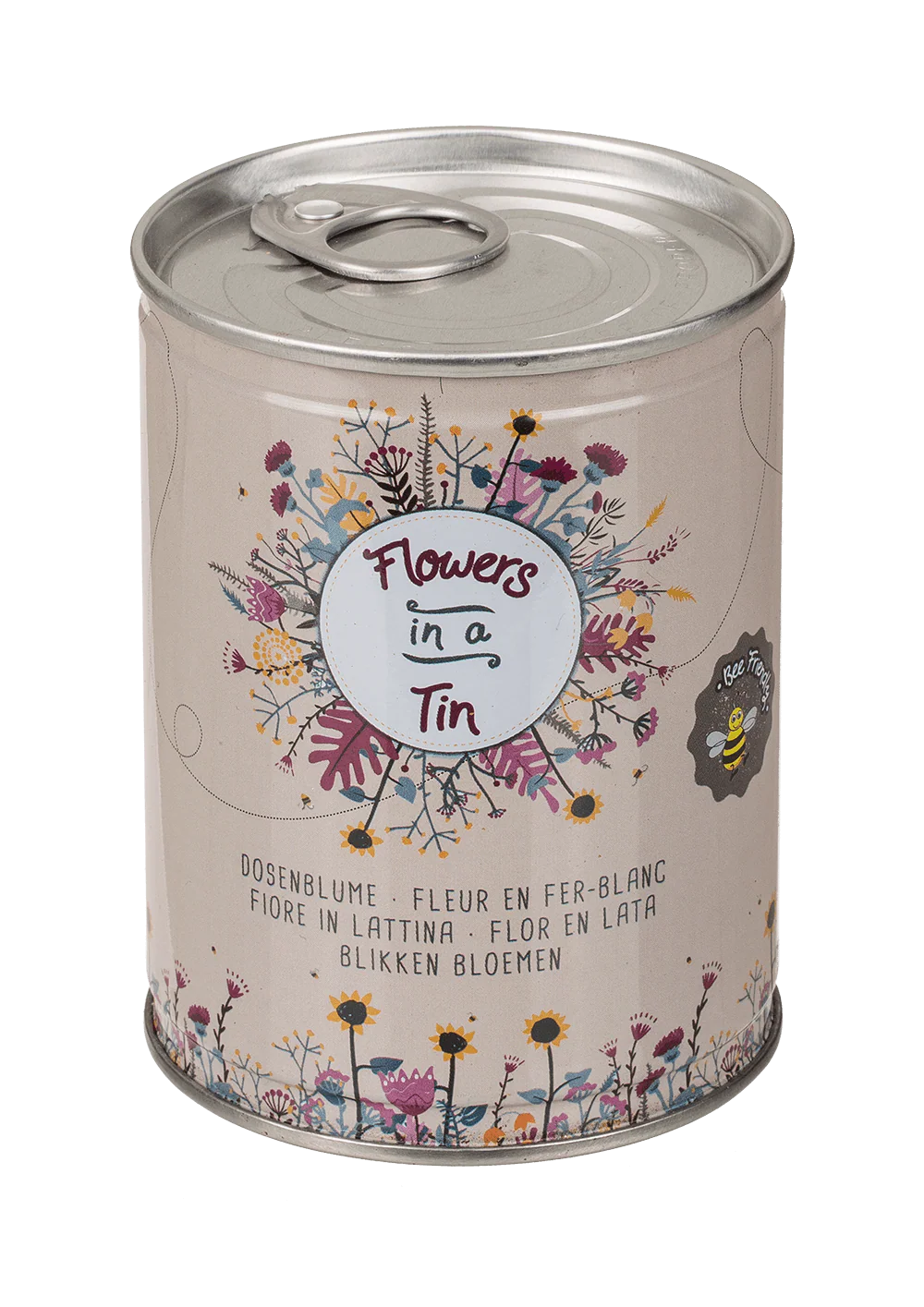 Flor en lata – Pradera de flores para cultivar Les Trouvailles de Tolède