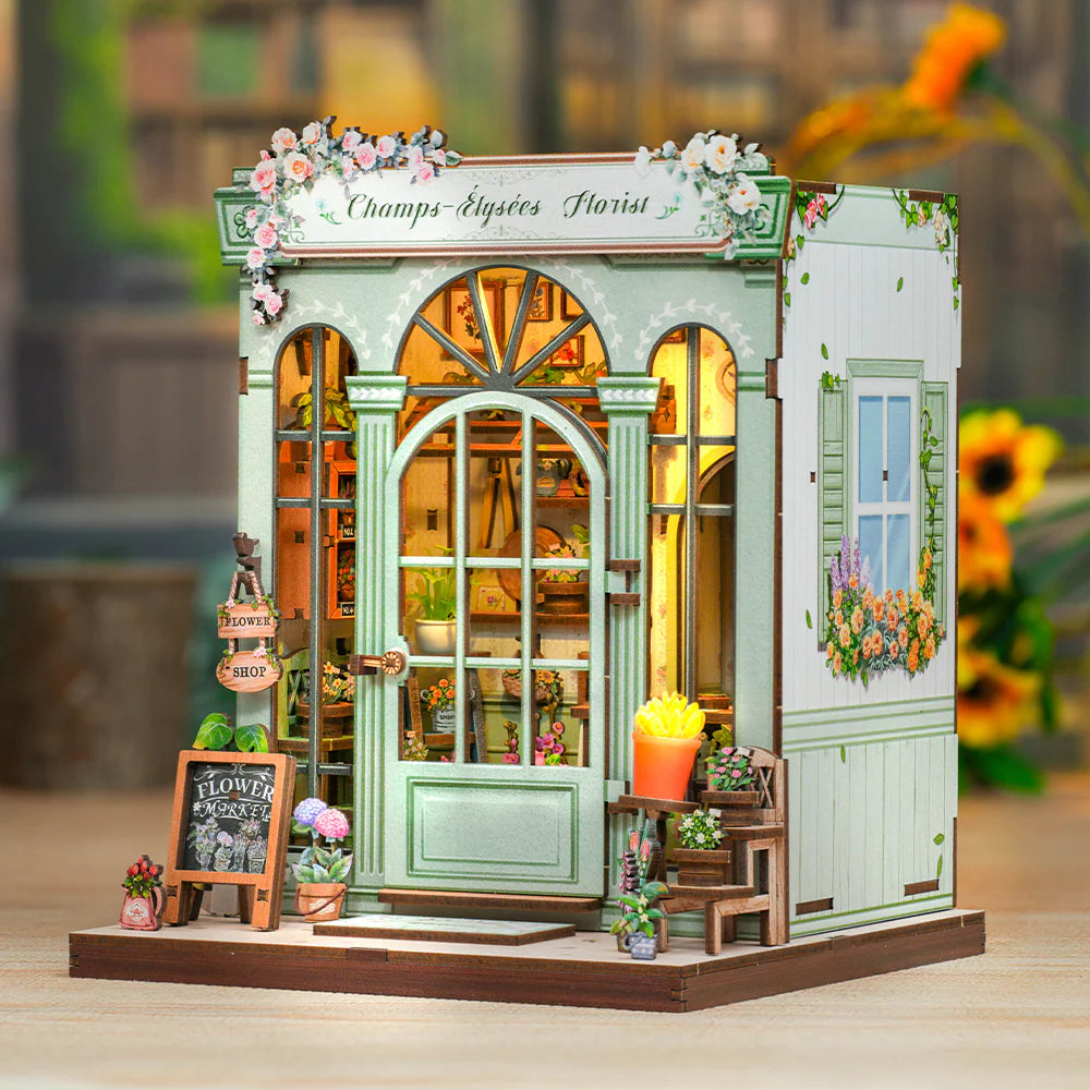 Kit DIY Miniatura – “Champs-Élysées Florist” Les Trouvailles de Tolède