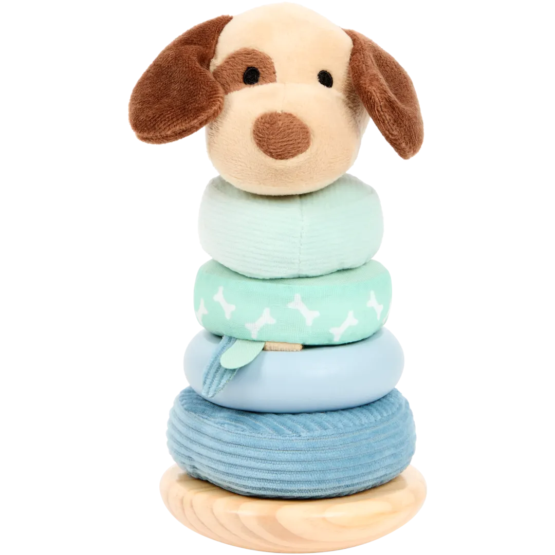 Aros apilables de peluche – Perrito Les Trouvailles de Tolède