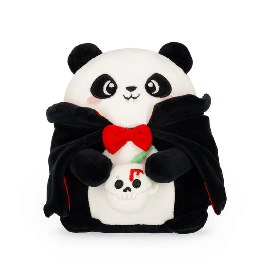 Peluche Panda Vampiro Halloween 🐼🧛‍♂️ Legami