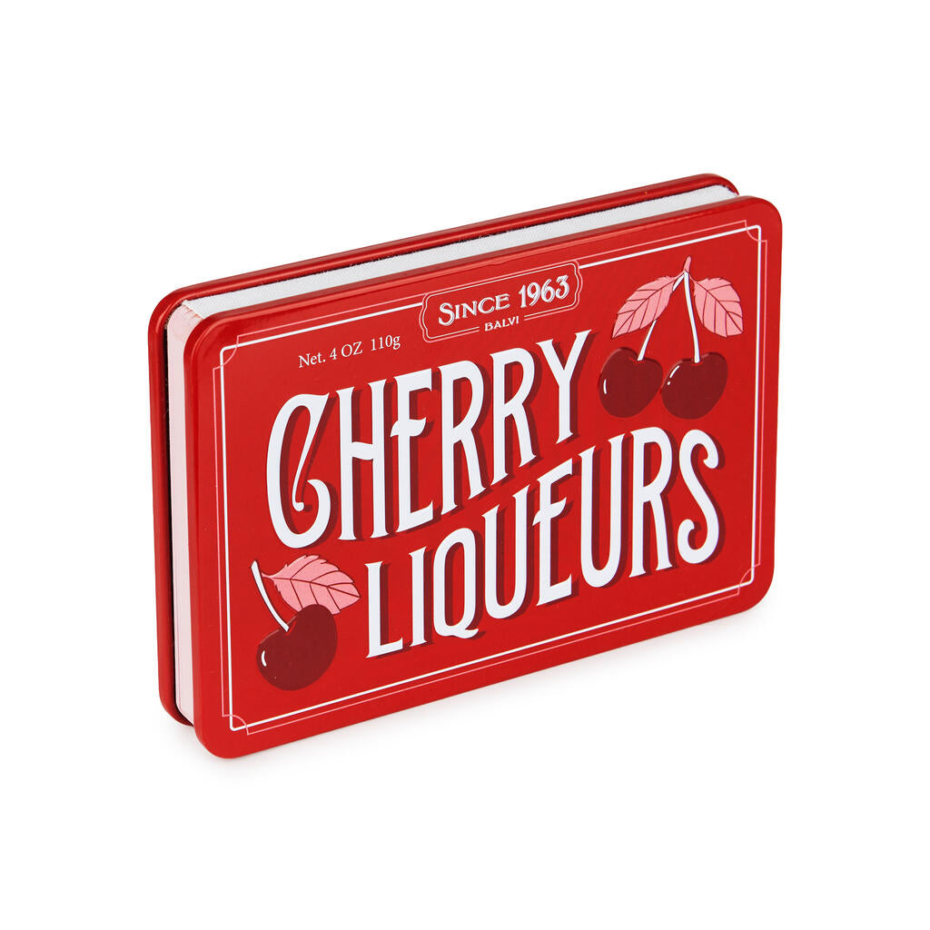 Libreta Caja de Caramelos Vintage Roja - Cherry Liqueurs Les Trouvailles de Tolède